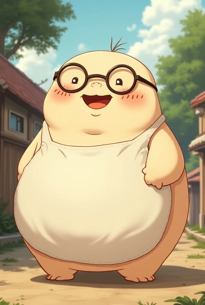 alone,male,chubby,Fat minora,Shirtless, alone, detailed, high resolution,, masterpiece,Excessive obesity,Obesity in the extremities,Lift your feet,correct body proportions,overweight,Shibayama Junpei,人 naked, standing, penis, (ejaculation) pool, happy, closed eyes, big belly, big boob