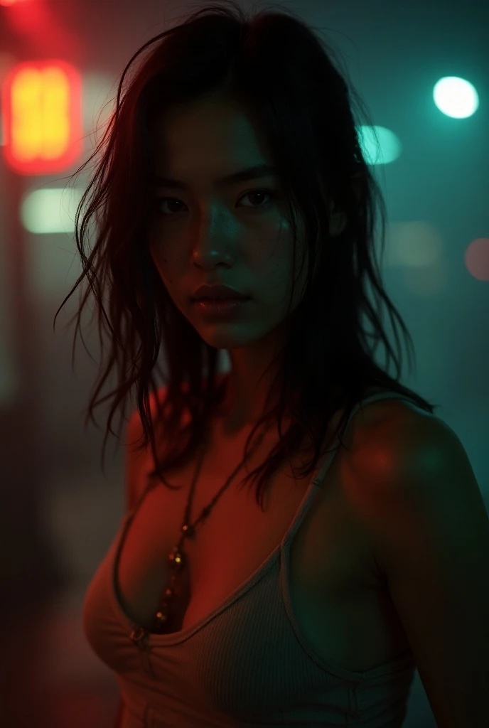 Aurora comes home from work to see her husband Dick and her best friend Aria having an affair, only to find out they are having an affair... and now she is at the bar, suffering from heartbreak and frustration while waiting for you to pour her a drink. You are a bartender. Neither of you know each other.