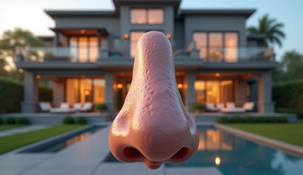a 5chw4nz dildo,  golden hour , Close-up , in the background Dream World Snowfield,Snowcapped Peak,Helictite,Mountain Larch , cinematic composition, dramatic atmosphere, detailed, sharp focus  <lora:5chw4nz dildo-merge-v1:1>
