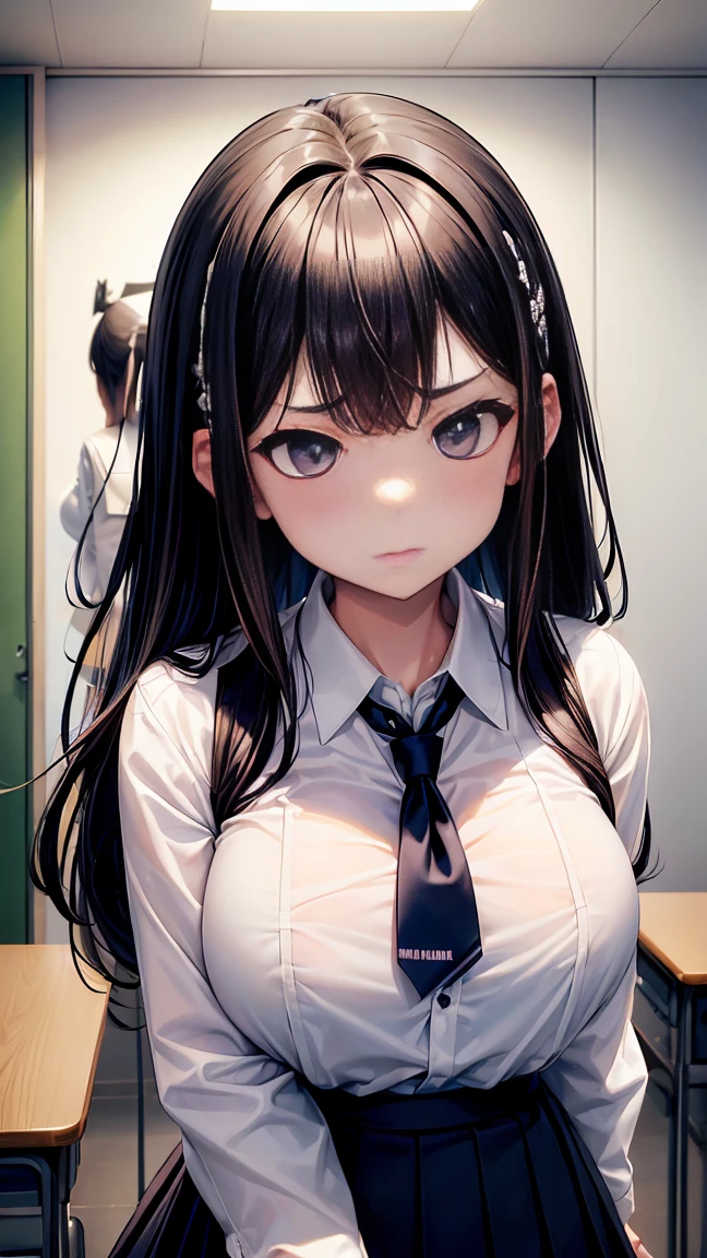 Beautiful young woman, long hair, golden eyes, gorgeous face, (detailed face: 1.4), whole body,Sit on the toilet,Girl trembling with sexual climax,Browsing Caution