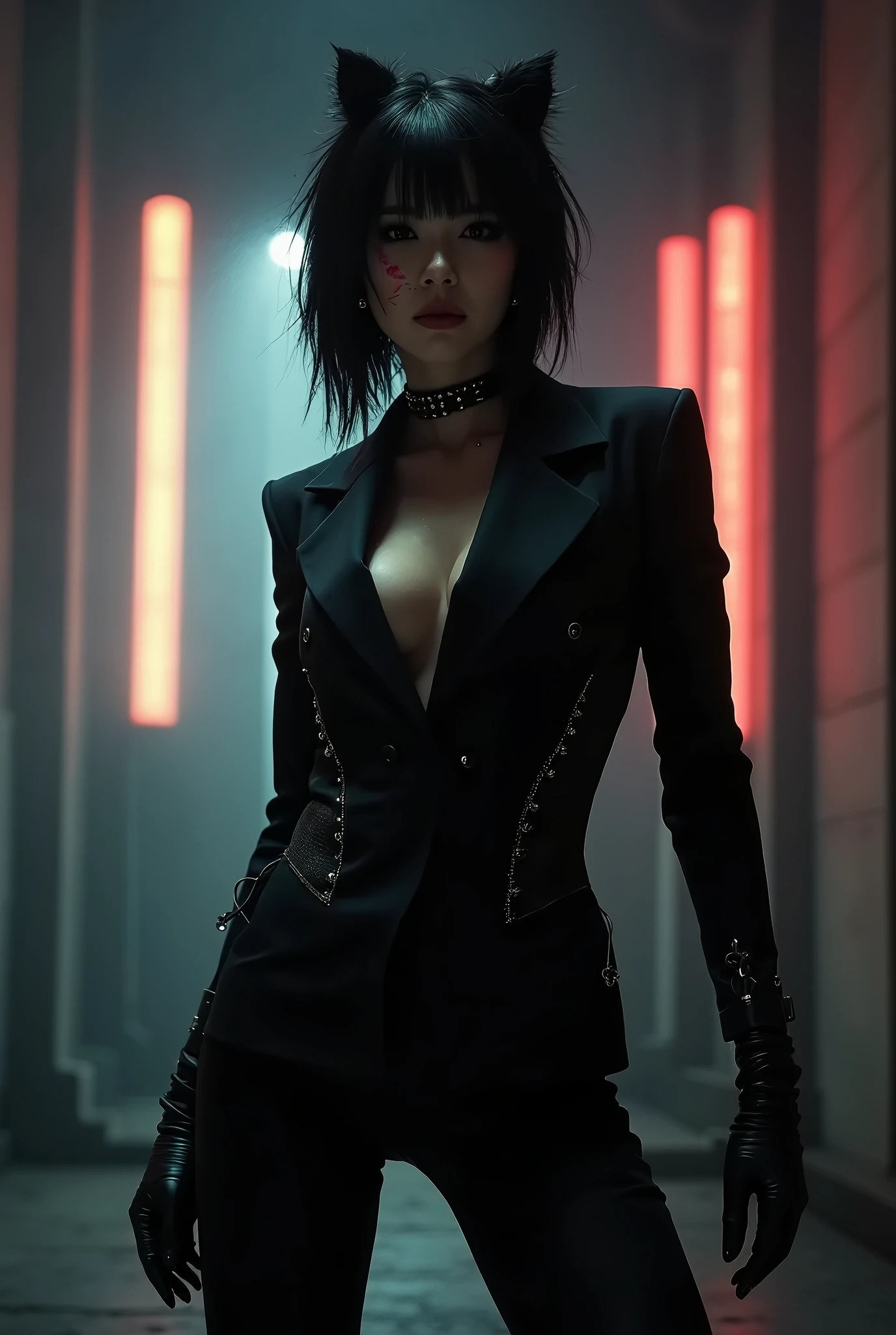 1chica en,Very beautiful 30 year old Japanese woman、Pelo tan corto、vista、escote de la mama、El viento、Starrysky、Cuerpo como modelo、Tetas colosales、La camisa、abrir las piernas、Calidad de imagen de alto nivel、Calidad de imagen superior、Looking at the camera、Enfoque en los ojos、Bladerunner