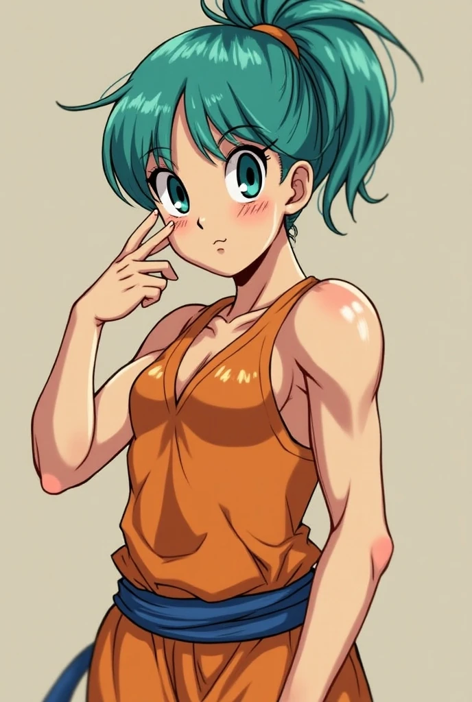 (Obra maestra, highest qualityr), Detalles intrincados,
1 girl, Carnero, Lum_bikini,
inodoro, 浴室, avergonzado, enojado, brillante, ruboroso, sin fondo,