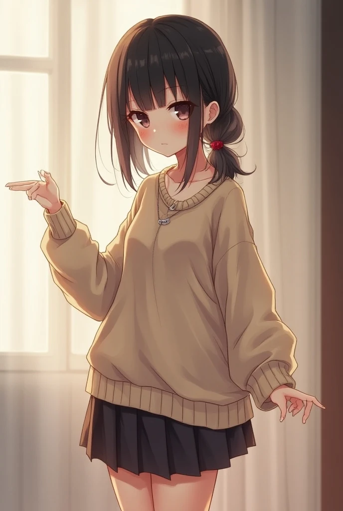 (((A wall with pictures of flowers on a white wall、A wall with artistically painted pink flowers)))、professional writing、professional photographer、(((brown hair,gray eyes,,,beautiful rocket:1.2,)))(beautiful and detailed knitted sweater,,))(blush), (geometric:1.1), ((1 girl,wonderful,adorable girl,alone,bust shot,))(muste piece,highest quality, Beautiful and aesthetic:1.2),(16 km race,hard disk,time),((small breasts,small breasts)),(Physically based rendering),sharp focus, (((high detail skin,))),intricately detailed clothing,delicate pupils,((((lusterの髪|fine hair|half bun|long hair)))),(masterpiece side light),(luster),(beautiful hair,very_be familiar with_eye_and_face,red glossy lips,very魅力的な口)),movie girl,(dynamic posture: 1.2),wonderful、A wall with pictures of flowers on a white wall、A wall with artistically painted pink flowers、professional writing、professional photographer、