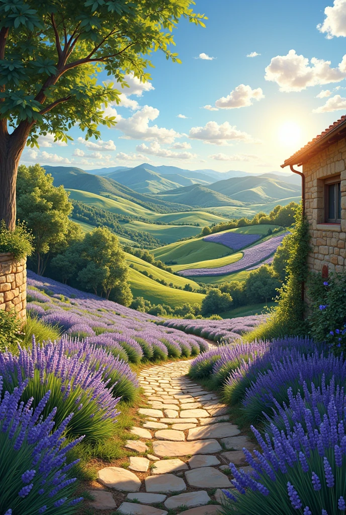 French countryside.
nature.
sun.
paradise.
provence.
vintage style.
lavender