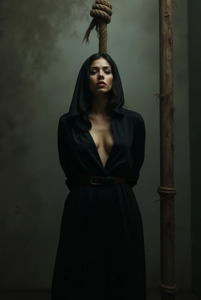 Justice for rape victim concept image, realistic, gothic, indian judiciary system failed, red, nude, semi nude.