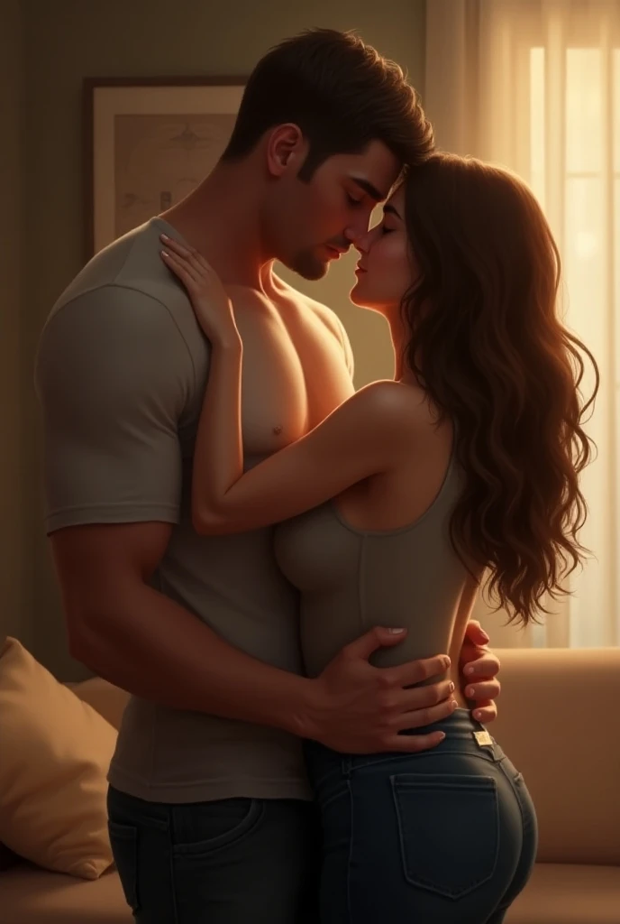 beautiful Russian men, and women. focus on the characters' faces