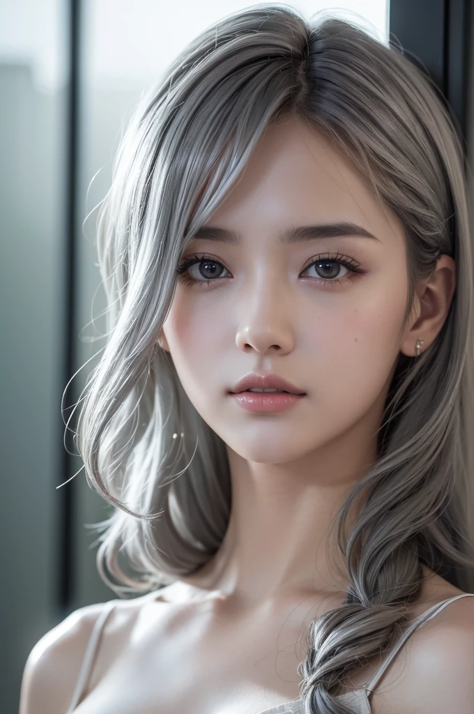 (Browsing Caution:1,4),Mix 4, (8k, RAWphotograph, Highest quality, Tabletop: 1.45), (Realistic, Realistic: 1.37),illumination, night, プロのillumination, photographn mapping, Radio City, Physically Based Rendering, Gradient Brunette, 高品質のphotograph, High resolution, 1080P, (Detailed facial depiction), (Detailed description of the hand), (Delicate CG), Extreme light and shadow, Rich details, (Detailed facial features), (Highest quality), Look in front of you, Highly detailed face, Highly detailed lips,  超High resolution, (truth: 1.4), photograph, 1 Girl, [(sad)],  , Thin limbs, movie, Cool pose, I Cup, Highest qualityな完璧なボディ, photographのような, (1 Girl: 1.3), Perfect balance, (Huge, Perfect breasts, Areola),(Realistic, Realistic:1.37),One Girl, Cowboy Shot,Professional Lighting, Photon Mapping, Radio City, RAWphotograph、(Realistic:1.4)、Octane Rendering、Complex 3D rendering with ultra-detail, Studio Soft Light, Rim Light, Crisp details, Super detailed, Realistic skin texture, detailed aspects, Beautiful details in the eyes, Highly detailed CG Unity 16k wallpaper, Compensate, (Detailed Background:1.2),Highest quality, 超High resolution, Tabletop, One Girl, One Girl,alone, Upper Body,Show Viewer, White Background, Bobcut, short hair, Multicolored Hair, Compensate , Lips parted, Black Lips, eyeliner, Gothic, Goth Girl,((Silver hair color:1.6)),(((Completely naked))),(((nsfw))),((Small breasts:1.4)),(((Completely naked))),(Above the waist),((Black Background:1.4))