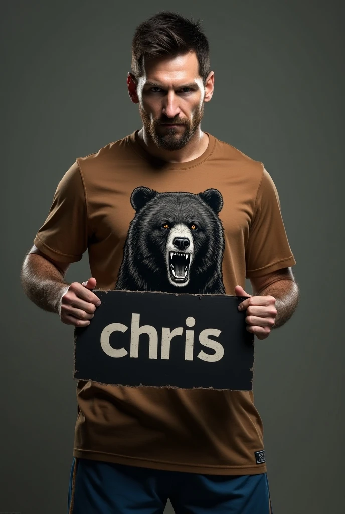 Design a roaring bear logo