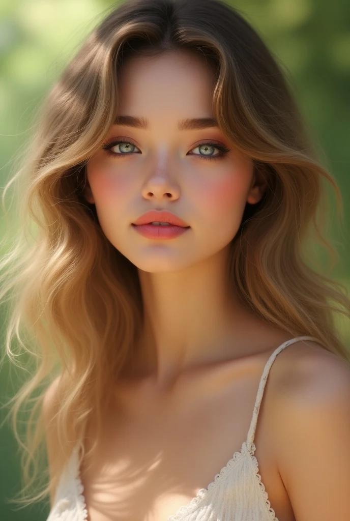 Foto hiperrealista en primer plano de (ALEXANDRA DADDARIO:0.5)(THYLANE BLONDEAU:0.5),(AISHWARYA RAI:0),20 years old,octane render. (photorealistic:1.4),(top-quality), (masterpiece), (seductive pose: 1.2 ),( Sharply focused human skin:1.3),(seductive cleavage:1.4), Frivolous and scandalous, (hyperrealistic detailed skin:1.3), ( shiny skin:1.2),(subsurface scattering:1.4), intricate tattoos, long shiny hair decorated with precious jewels,exotic ornaments , (studio soft lighting:1.4), (surreal exotic natural surrounding in a royal garden: 1.4), (pouting lips drawn in ultra detail:1.4),The most beautiful girls ,8k,16k,trending on artstation,deviantart,detailxl