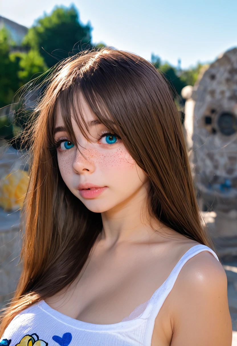  2 High quality photography FULL HDR 8K ,nenas con tetas grandes, de pie se toman fotos, se agarra las tetas para que las veas bien, cute teen, clothes casual a very hot, a beautiful girl, detalle en sus ojos con pestañas largas,  largas ,  a beautiful women , detail in her eyes color hazelnut ,  executive level ,  charming girl ,  fulfills fetishes , 28 years old, 