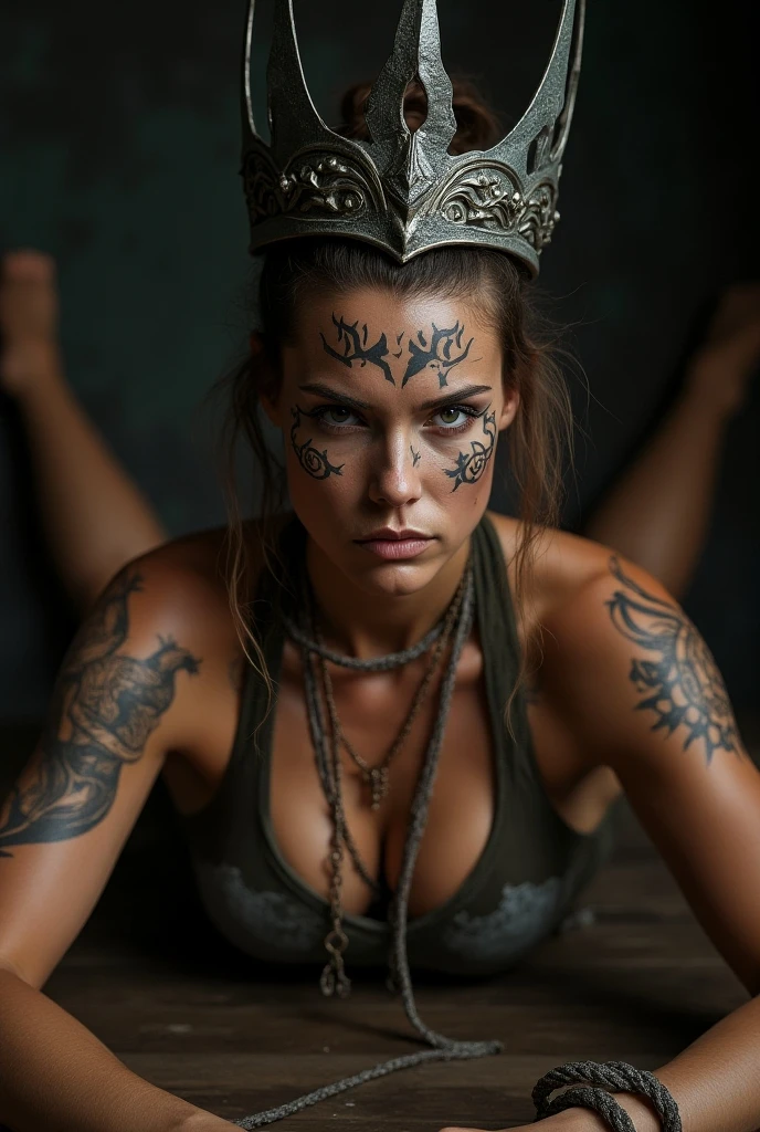8K, ARTISTIC photogrAphy, best quAlity, mAsterpiece: 1.2), A (potrAit:1.2) Don Bluth Style sexy nude doll, in a Dragon's Lair, full body RAW candid cinema, 16mm, color graded portra 400 film, remarkable color, ultra realistic, sad admosphere, dark lighting, oppressive atmosphere, depressive colors, kodak portra 400, photograph,r, Natural Light, Salvatrucha tatoos, Crown Metal, Pinhead lighgts, blur reflection, Brush Strokes, Smooth, abstract, Splatter, Oil On Canvas, rainbow colors, fractal isometrics details bioluminescens : a stunning realistic photograph of wet bone structure, 3d render, octane render, intricately detailed, titanium decorative headdress, cinematic, trending on artstation | Isometric | Centered