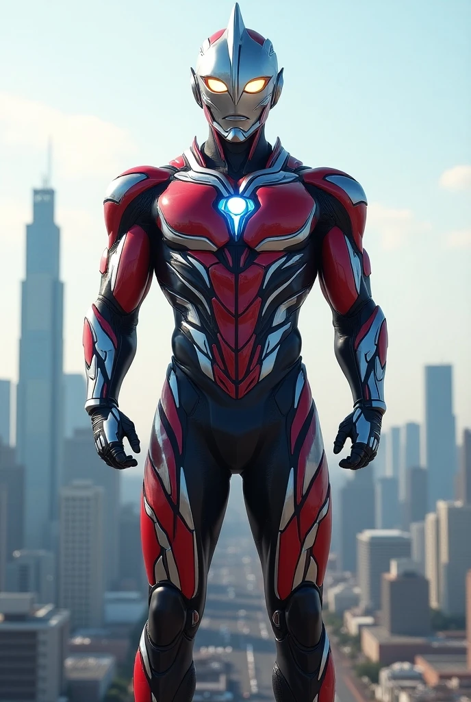 Ultraman，handsome guy，short hair