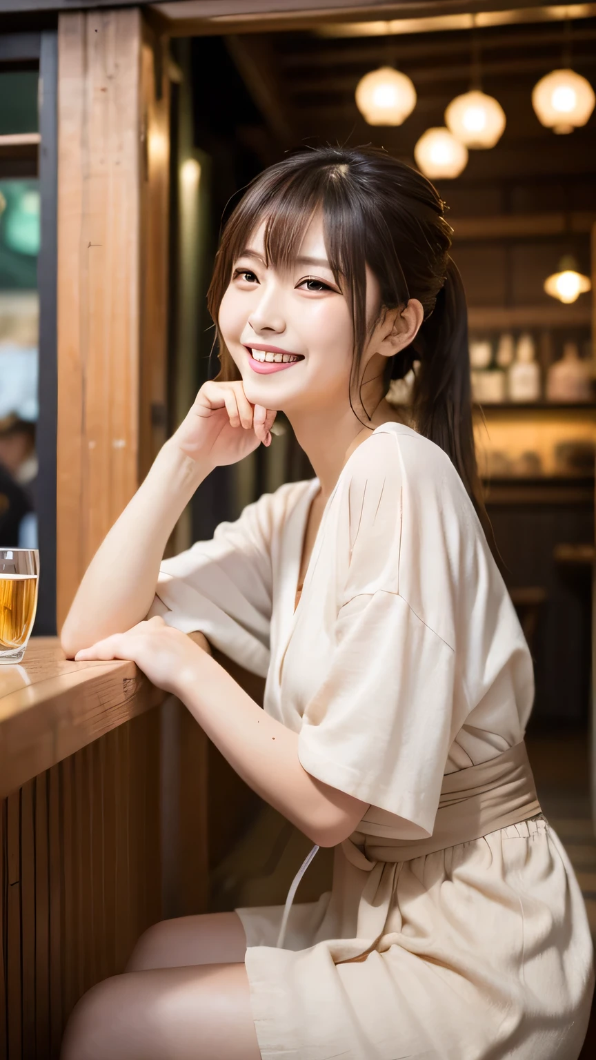 8K,Highest quality, Ultra-high resolution, (Realistic:1.4), RAW Photos, (Upper thigh:1.3, From the side:1.1), (Bokeh:1.4), (Suite Room),Waterside Cafe, 1 Japanese girl, cute, (alone:1.6), (A shy smile), (Dark brown eyes), Smooth Skin, (Brown medium hair,bangs), (Touching your hair:1.4),Nogizaka,garden,Fashionable clothes、Full Body Lesbian、:1.2:1.2