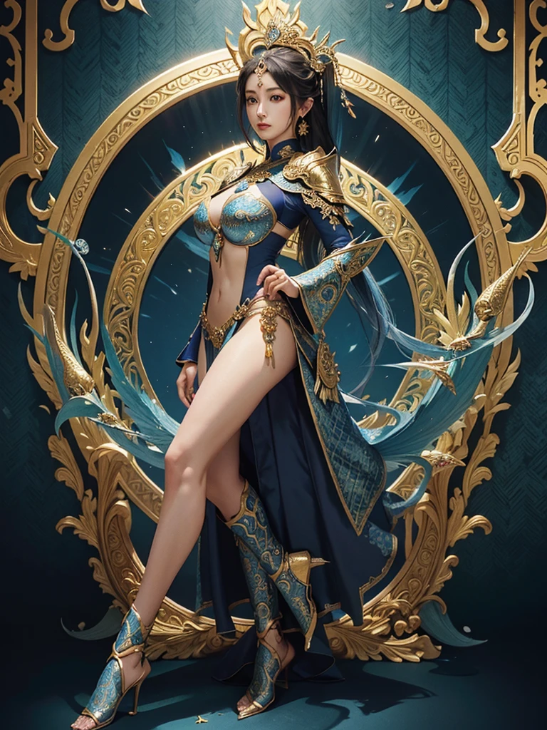 (best quality,ultra-detailed,realistic:1.37),(Korean:1.1)(beautiful detailed dress,adult,woman,detailed description),(beautiful detailed woman,beautiful Chinese background,exposed collarbone),(black eyes,natural eyes,realistic facial features,beautiful leg line),(sexy,full body photo,realistic body proportions,accurate eye ratio),(frontal photo,realistic and slender face), super nude, all boy show