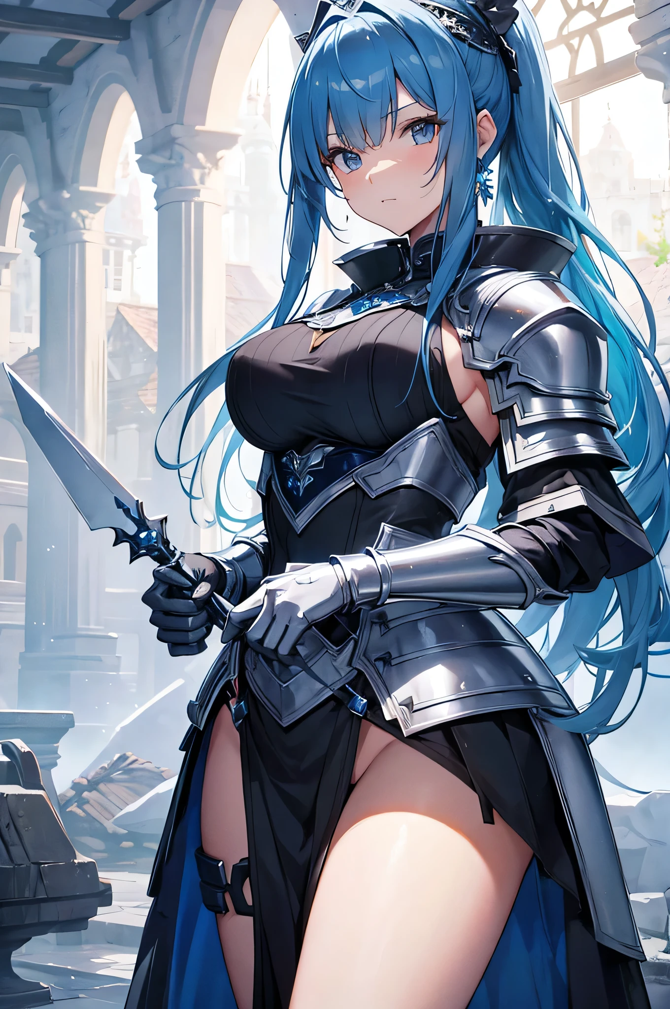 A female knight is raped by the enemy's mob men as a warning、Erotic