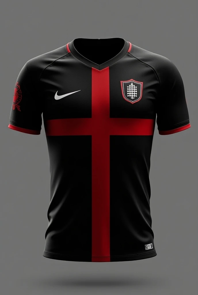 The uniform of the Bayern Munich team, which is black and red, has a 卐 and Hitler's symbol in the middle of the uniform