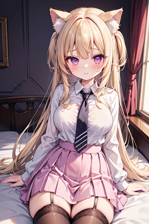 Super high quality、(masterpiece)、1peopleの女の子、[3D images:1.5],charming eyes、earrings,mouth mask、black mask、NSFW、(highest quality, masterpiece:1.2), (1 girl, 一peopleで:1.2), cute, smile, detailed background, (looking at the viewer, 一peopleで focus:1.2), light shines on your face, null, blue null, cowboy shot, sunlight, Lens flare, written boundary depth, scenery, open your mouth, Kanata konoe, long hair, purple eyes, blonde hair, straight hair, ,Are standing, pink clothes、frills、black ribbon、(Black skirt lift))、((pink lace panties))、cowboy shot、,sexy pose　Bewitching、black knee socks、Show panties through stockings、looking at the viewer、panty shot、Composition from the front、looking at the viewer、You can see her pink panty shots and slender body.１people々&#39;Japan１８1 year old girl、一peopleで、slightly disheveled hair、whole body from head to toe、Composition from slightly below、pink panties、pink underwear、lift up the skirt、garbage house、NSFW, open your mouth , blush your nose, ((hand between legs)), (((looking at the viewer))), pull down panties, boy takes off girl&#39;s panties, (((show off your pussy))), Detailed boy&#39;s hand, (((detailed pussy))),