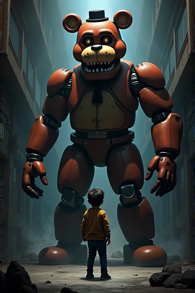Fredy of fnaf vs goku
