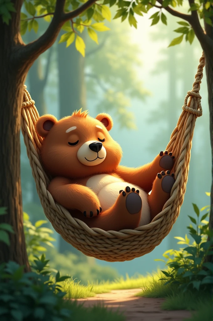 wicket, ewok, full body portrait, male, hood, young, short legs, short arms, cute, adorable, very fluffy, fur tufts, sleeping, closed eyes, smile, <lora:Wicket:0.4>
BREAK, masterpiece, best quality, realistic, twilight, nightime, sleeping in a hammock, inside, straw hut, straw walls, potted plants, endor, by thomas kinkade