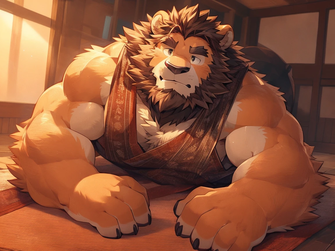 masterpiece,night,anthropomorphic bear,(((white hair))),male,26 years old,thick eyebrows,Light-colored fur,Strong body,Large pecs,(((nude))),in the bedroom,Lying in bed,dark night,light,sweating,shy,Emotional stress,looking towards the viewer,blush,excited,golden pupils,big eyes,Strong,Lying on the bed in the bedroom,Full body image,The sky is clouded over,cloudy day,green plants,desk lamp,double bed,(((background:Bedroom 1.5))),(((Detailed character description))),