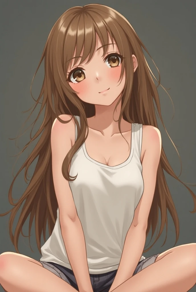 ((Highest quality)), ((masterpiece)), (detailed), One person,Anime Style、cute、(Petite)、naked
