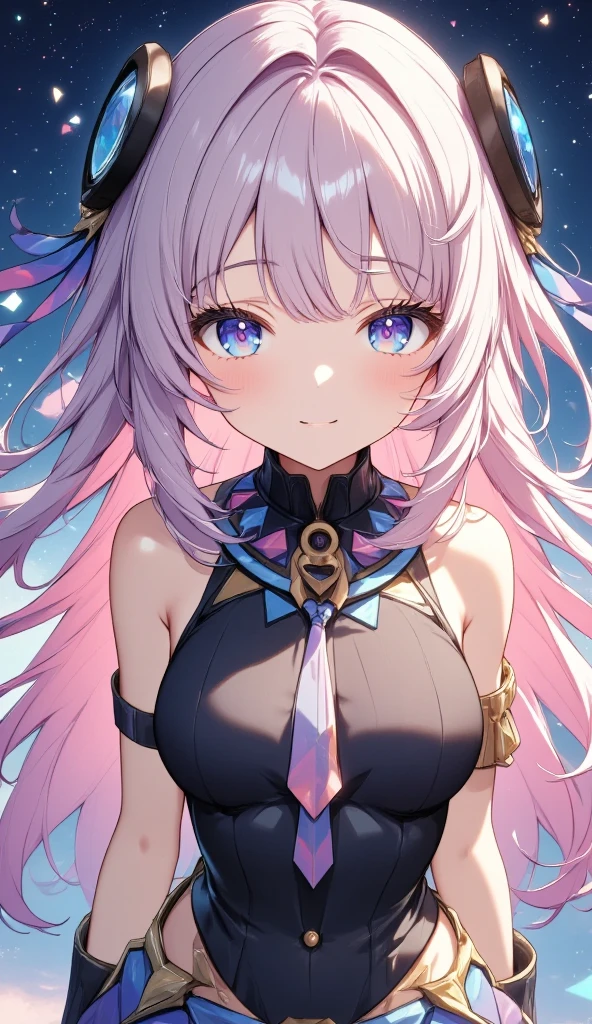 (masterpiece,  best quality:1.2),  1 girl, Alone、they are reading ,Citlali,clenched teeth, Pink Hair,  split bangs outside a spaceship,  very long hair, Let your hair down, (Braid 1.6),  hair accessory that makes you hold a sword, (Facial marks), blue eyes,(Pink Eyes), Tribal clothing,Loin cloth,  Black Bare Shoulder, headgear,  leotard, skirt、One Elbow Glove 、fingerless gloves glowing eyes , , Beautiful details,  hyper-detail, masterpiece,  best quality, bright,  hair accessory that makes you hold a sword, Facial marks, they are reading
break つやのある瞳,  beautiful eyes, Enchanting,  Erotic, Glowing skin, break indoors, break looking at viewer, (A dynamic pose:1.3), smile,Composition from below, Thighs, sexy (Full Body:1.5) break (美しいFine grain:1.6),  very detailed faces ,  perfect lighting, Highly detailed CG, (Perfect hands,  Perfect Anatomy), break ((masterpiece,Best Quality)), Super detailed, Shine, Shine光,  ray tracing , ( perfect face, Detailed face, Fine grain, Perfect hands, Perfect Fingers:1.5), HD, Super cute face, Best Quality, Super detailed, break Shine目, break (Best Qualityのアニメ調イラスト:1.5), (Super fine), (Cute illustrations:1.3), (High chroma:1.3),,  detailed beautiful face and eyes , Dynamic lighting, ( very delicate and beautiful ), break (Nice hands), (Perfect hands:1.4),  very detailed illustration , Super cute and beautiful, Best Quality, Slender, Petite, baby face,
