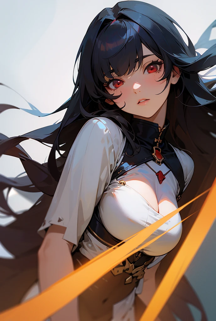 Kokushibo, Fresco, Dynamic, 8k, com a espada de Kokushibo, Ardente
(melhor qualidade, 8k, high resolutions, obra prima:1.2), Dynamic, poderoso, intenso, belos olhos detalhados, detailed facial features, long, flowing hair, Postura segura, fierce expression, Espada afiada e elegante, Chamas vibrantes ao redor de Kokushibo, Dramatic lighting and shadow, Efeitos de fogo realistas, Cores ricas e saturadas, capturing the essence of Kokushibo's strength and presence, Artistic brushstrokes and textures, harmonious composition, captar com maestria a intensidade e a energia da cena.
