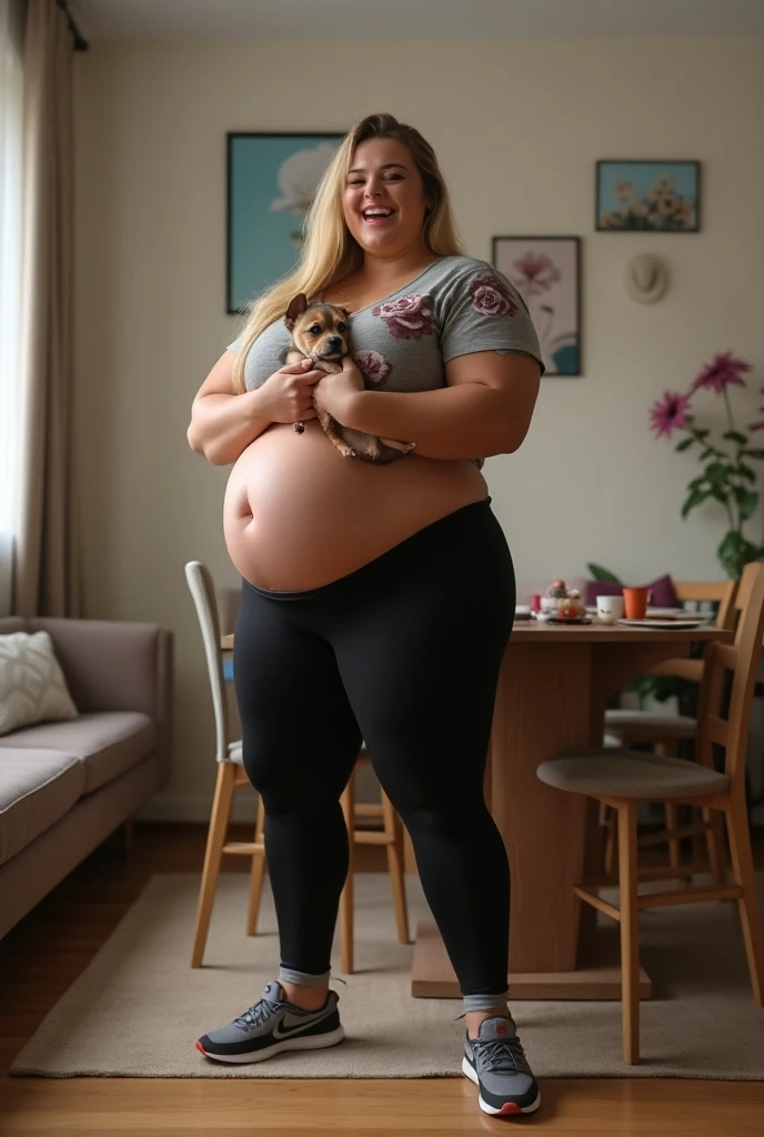 Largest  Bump pregnant, Largest boobs, Big pregnant Belly, Big Pregnant girl, Largest Belly of Pregnant, Beautiful woman, beautiful face, pregnant, long hair, black hair, realistic, ultra-detailed, big breast