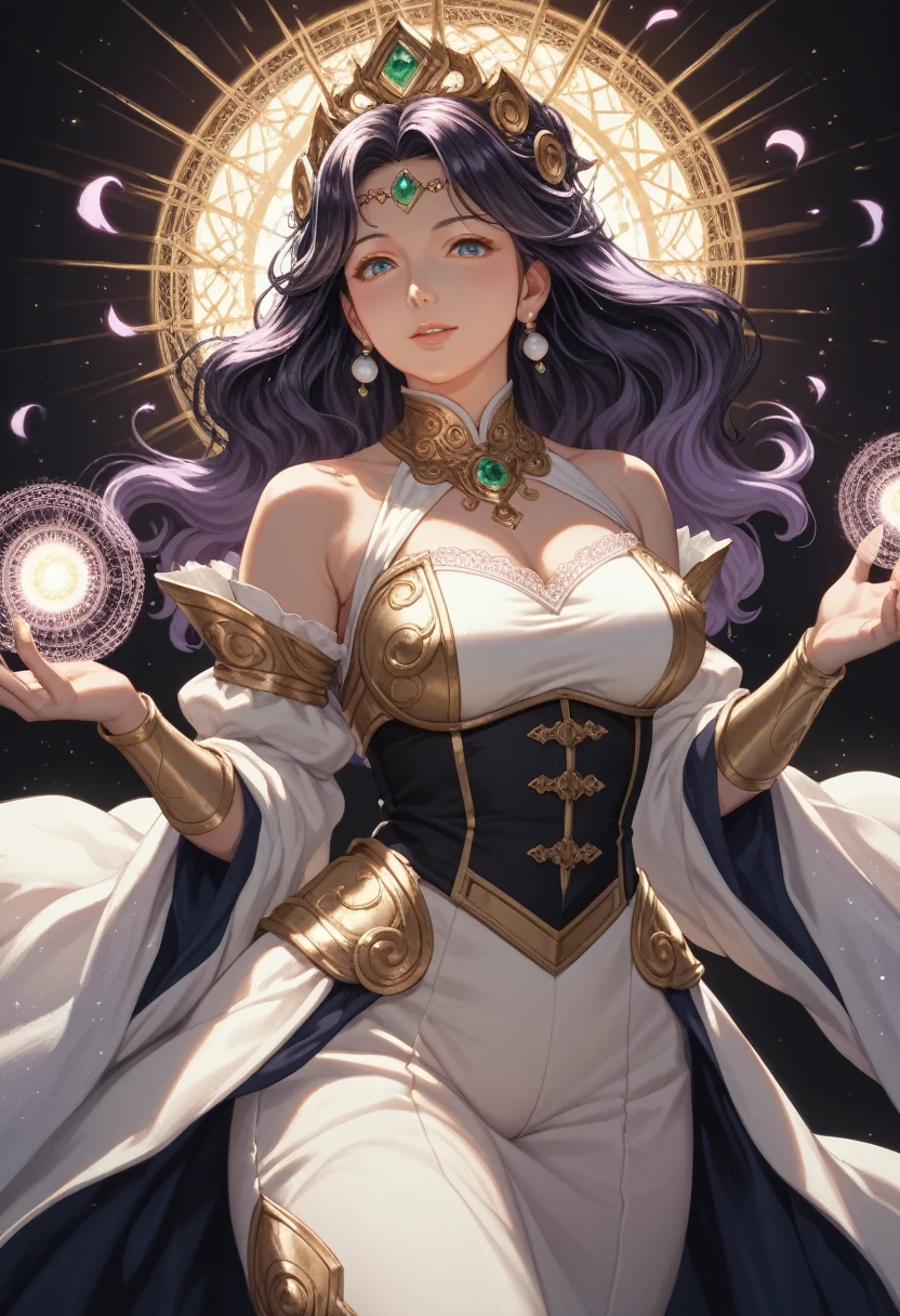 ((anime artstyle)),(Masterpiece),(Best Quality), (Super Detail),(Highly Detailed CG Unity 8k wallpaper),((Very Delicate and Beautiful)),1 lady,((full body portrait)),((standing in garden)),((solo)),(((1 princess in gorgeous embroidery and jeweled extremely gorgeous rococo princess ballgown with voluminous full length hoop skirt))),(((huge crinoline hoopskirt))),long train,((gorgeous embroidery and jeweled)),voluminous frills,See-through,(((extremely gigantic tits,skindentation))),cleavage,((absurdly Long Straight Hair,extremely voluminous Straight long Hair,absurdly Long Straight Hair)),(finely detailed face and eyes),((seductive smile,embarrassed)),clear pupil,extremely gorgeousfull hair ornament,(bling-bling jeweled extremely gorgeousfull tiara),((bling-bling gorgeous gemstone jewelry)),gorgeous long veil,((ultra long gloves)),(beautiful background),(full body),((gorgeous embroidery and jeweled extremely gorgeous rococo princess ballgown with voluminous full length hoop skirt))