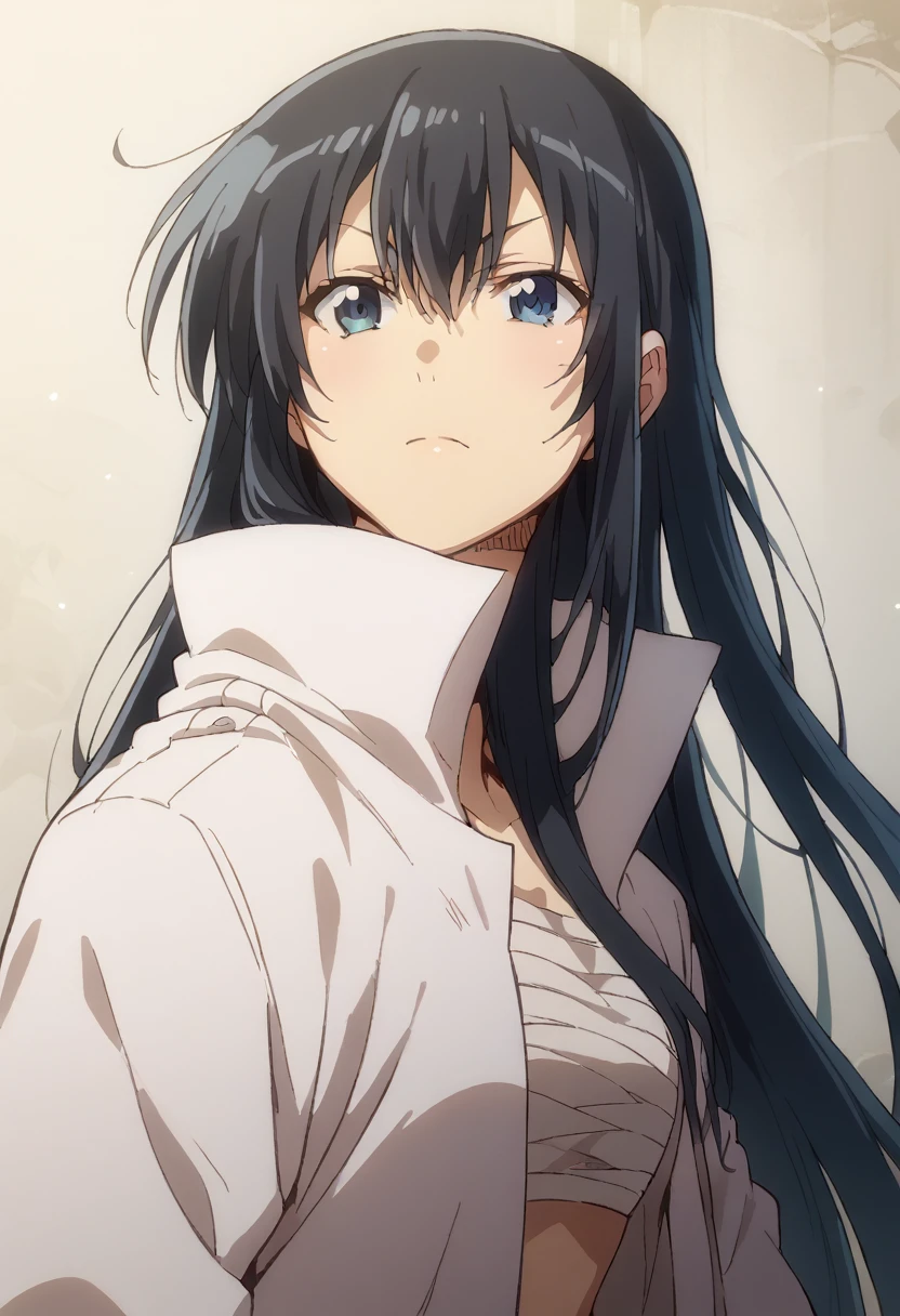 aoi_kunieda, black hair, long hair, blue eyes