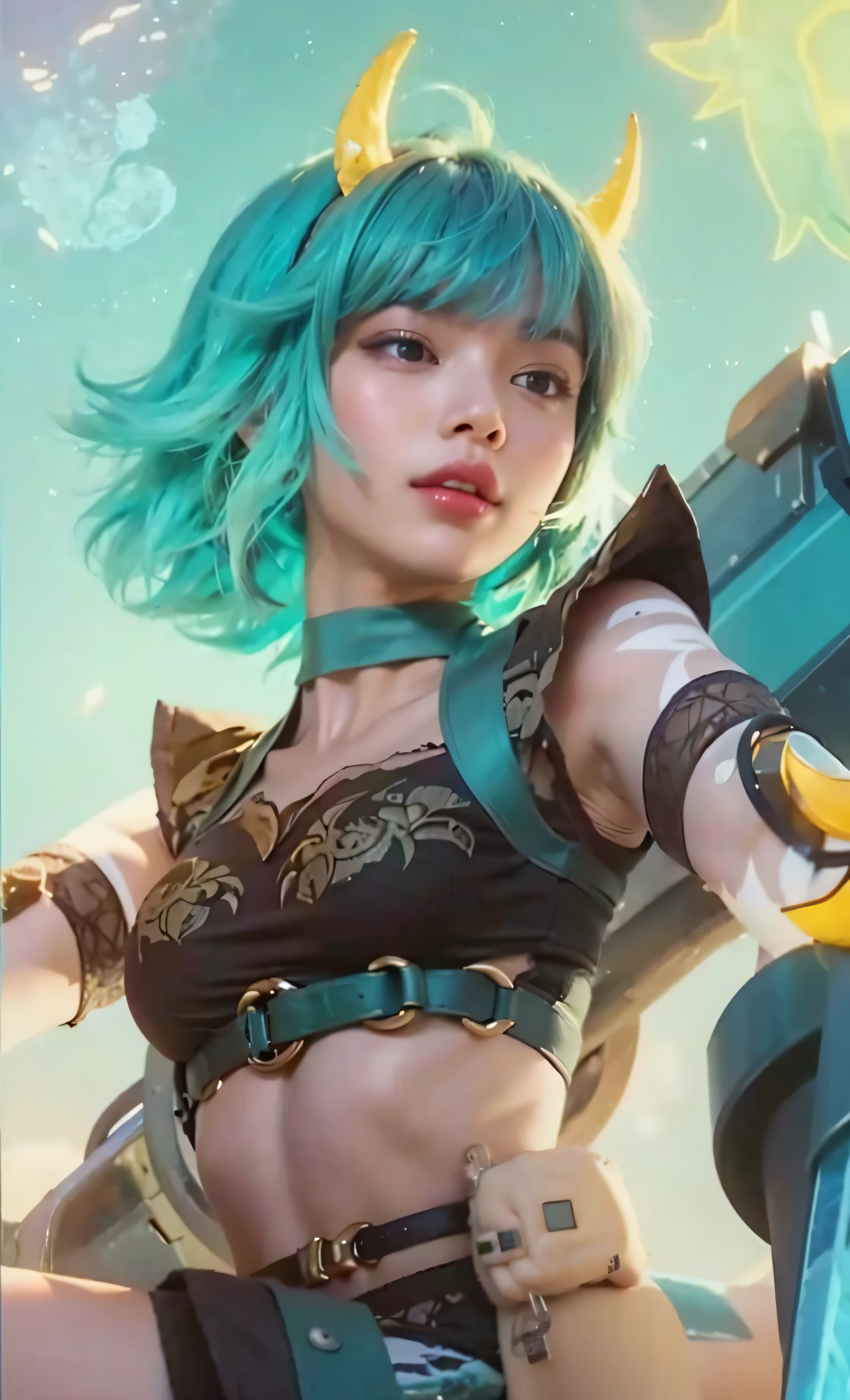 a close up of a girl (mobile legends character detailed black hair, big booobs ,  shadowbringers cinematic, 4 k detail fantasy, a beautiful fantasy empress, game cg, xianxia fantasy, xianxia hero, 2. 5 d cgi anime fantasy artwork, cinematic goddess close shot, ruan jia and artgerm, wow 4 k detail fantasy, hyperdetailed fantasy character