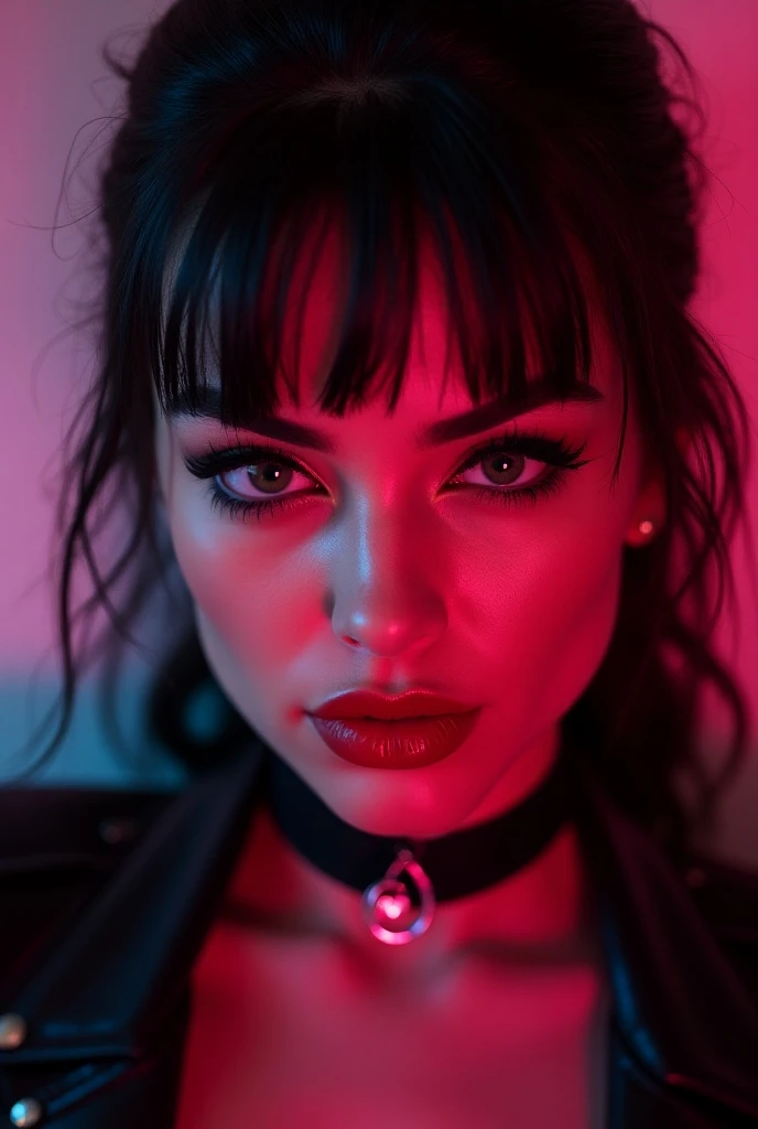 (Concept Art) of an (African-American) female, with dark black (dreadlocks), purple eyes, (dark brown skin), (slutty assassin), (fishnet) sexy sith robes, (lust) demon, close-up shot, perfect composition, hyper-detailed, 8K, high quality, (perfect eyes), trending art, sharp focus, studio photo, intricate details, quality pose, black and red lace suit