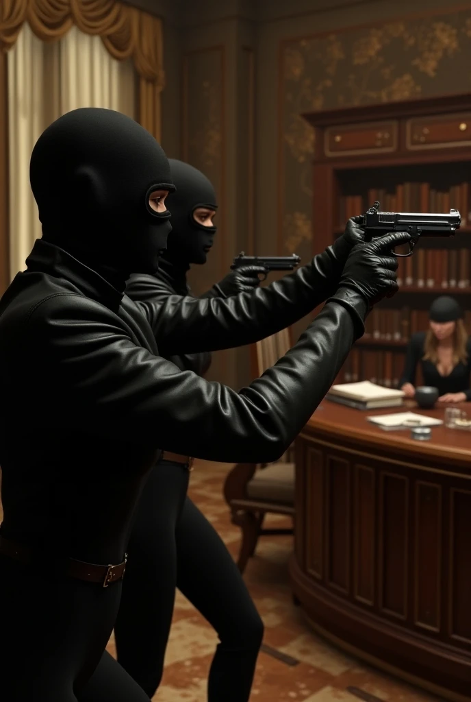 a close up of a group of female bodyguards in a room with a lamp, ps 2 screenshot, playstation 2 gameplay still, 3 rd person game, interior gameplay screenshot, video game screenshot>, 9 0 s first person shooter, fashion gameplay screenshot, action scene screenshot, perfect dark, in game screenshot, ps 2 graphics, ps2 graphics, in - game, in-game