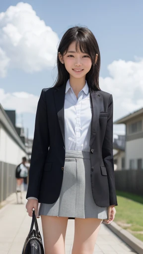 最high quality,Very detailed,finely,High resolution,8k wallpaper,Perfect dynamic composition,Young Japanese Woman,Age 25, Black Hair, thin, 4K, 8k, high quality, beauty, smile, Beautiful Eyes, Characterized by simplicity, High resolution,1 person,Japanese Idols,Glasses,gentlemen,School