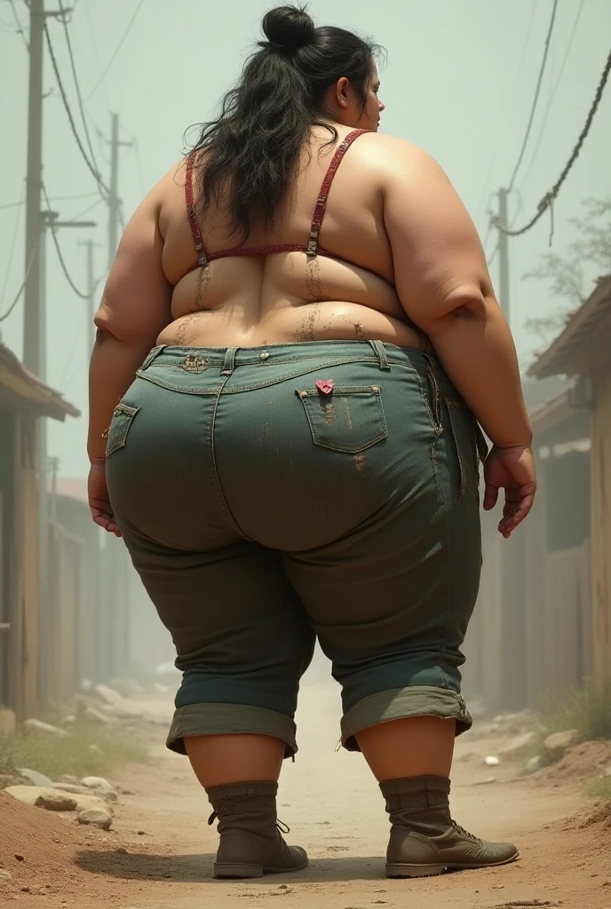 Cinematic,film grain,(A naked photo of 18-year-old indian plus size women with highly detailed faces:1.2)spread ass cheek to camera, pov, day light,outdoor,ass gap