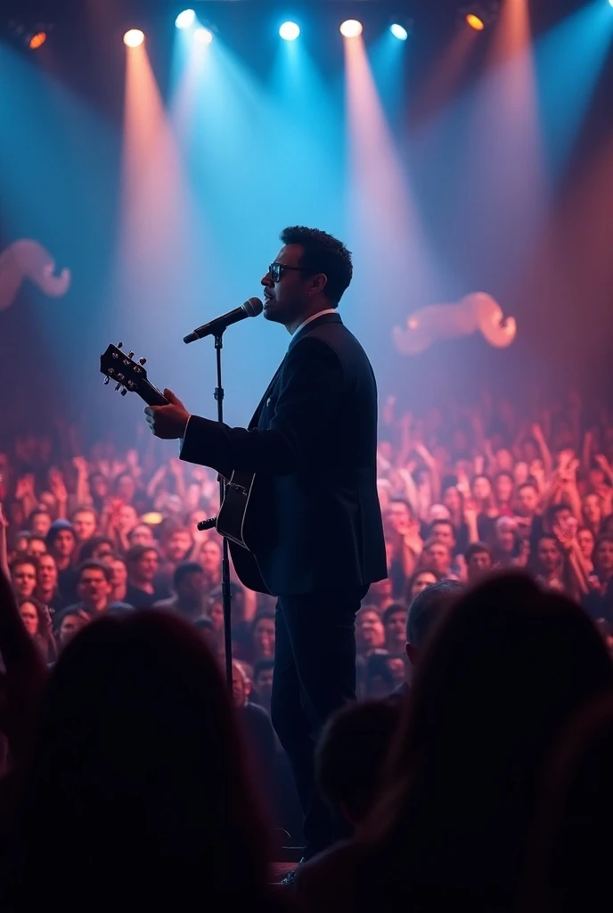 @Felipenasch (instagram) singing a packed show