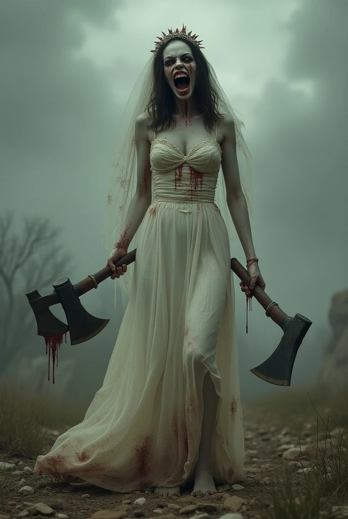 SheDead,horror movie scene.;Deadgirl,<lora:Ðомби из ХодÑÑиÑ
меÑÑвеÑов(SheDead,horror movie scene;Deadgirl;Zombies):0.6>, 1girl, in full growth, best quality, masterpiece, good quality