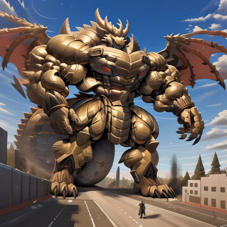 (masterpiece. official art. 8k. best quality. detailed full body. full body.)
- The as big as a building Exoskeleton demon lord dragon batzz in the small street
- Exoskeleton demon lord dragon batzz
- massive:3.0,Big Muscle:1.1(heavyweight,strong,macro,Emphasize huge size, Stepping on the ruins), background((the collapse building,raising little spoke,the little sparks,the rift in the road)),high angle perspective.
- dominating demon lord dragon batzz. focus Colossus mechanical Muscular demon lord dragon batzz is trampling the CITY. macro. stomp. Low-angle perspective. emphasizing the immense size. The perspective is from below, emphasizing the sheer majesty and power of the Colossus. Colossus art. He is much bigger than a skyscraper. Giga Colossuss. micro soccer field. looking down.
- Spread wings. It has wings. black have big wings. The claws are sharp. Sharp teeth.5 toes.