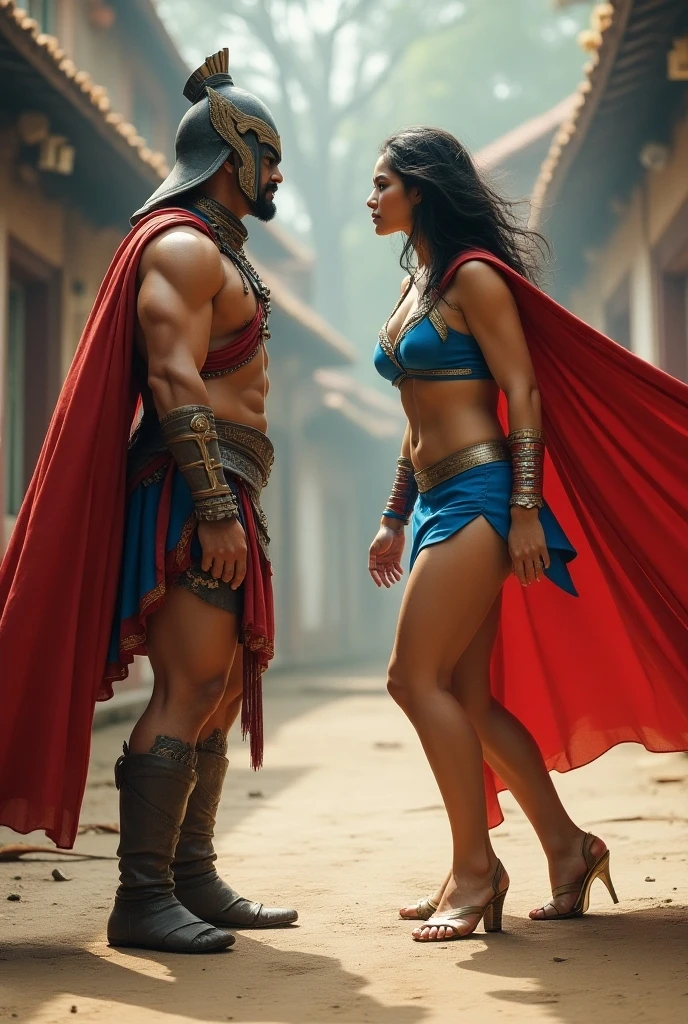 Ashwathama fighting with kalipurush
