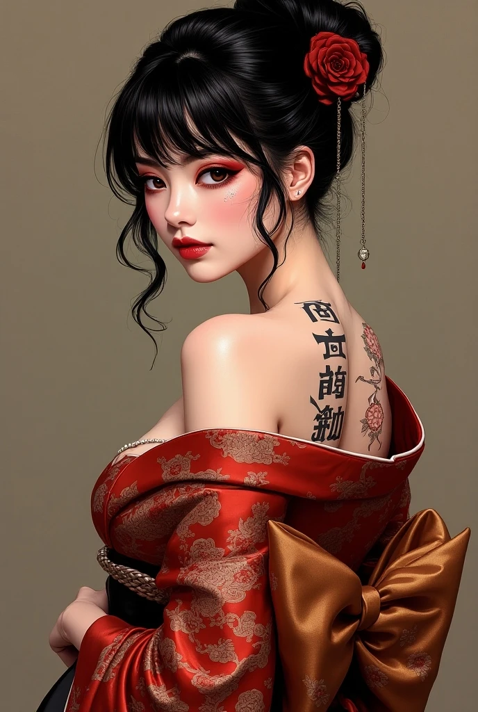 Japanese、kimono、geisha、oiran、bodybuilder、housewife、cum shot,sex slave_tattoo,oily ,cum shot,Dirty talk、graffiti、Seeding Press,Dirty talk graffiti on body、Seeding Press,50 years old,(masterpiece, best quality:1.2), 1girl, solo,Big Tit,、Big Butt,Armpit Hair、
,muscular、busty,hentai
