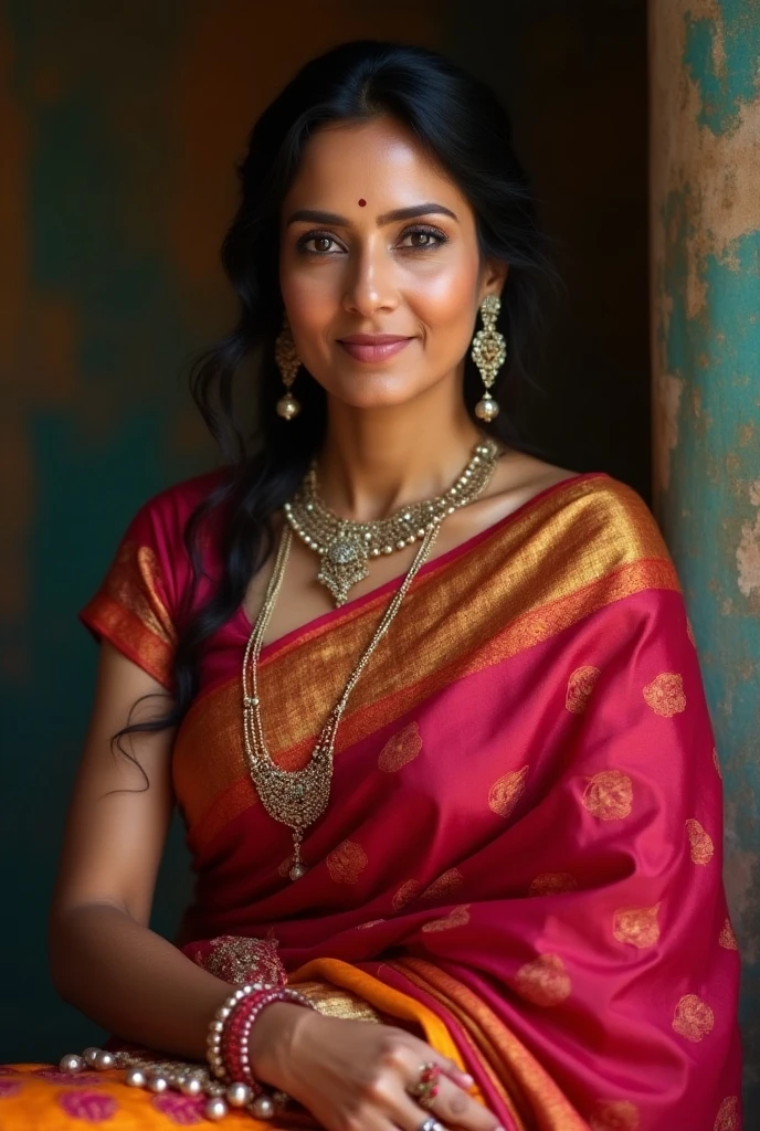 40 year old Indian woman with big boobs
