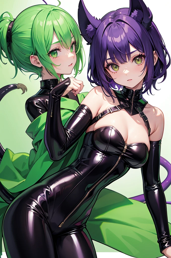 ((highest quality)), ((masterpiece)), (detailed), (Perfect Face)、The woman is Alien Mercury, wearing an alien dress, with short blue hair and a completely alien body.、The woman is happily hugging and kissing the powerful alien king.