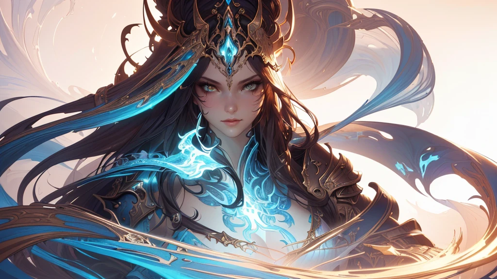 masterpiece, Highest quality, (Highly detailed CG Unity 8k wallpaper), (Highest quality), (Best illustrations), (Best Shadow), Absurd, Realistic lighting, (abyss), Beautiful sparkle, art：PeterMohrBacher,