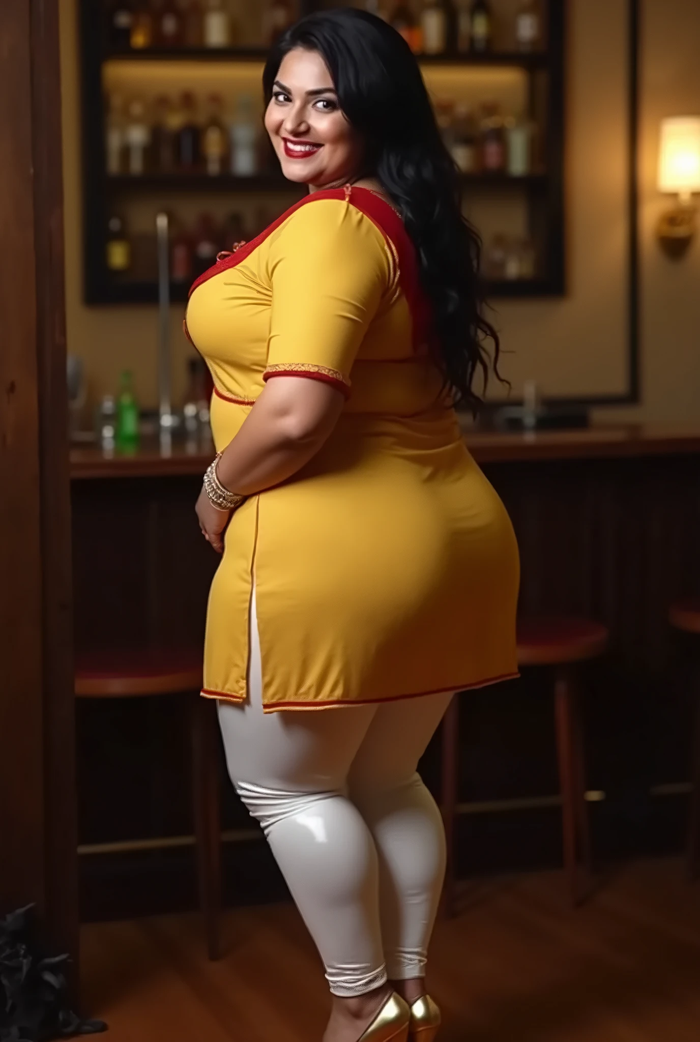 Plus size, sara Ali Khan, naked, thick curvy, siting on feet, knees up, boots