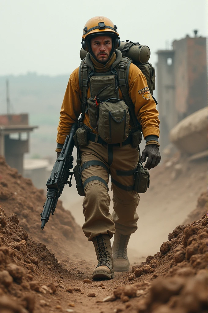 close up of a soldiers face and upper torso as he runs from a jungle being engulfed in napalm and fire. , Leica Kodachrome 64 film 50mm f1.2 lens, cinematic framing, hyperrealistic photo, 8k, awa --ar 16:9 --q 2 --v 5.1