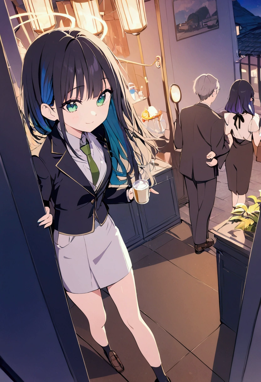 best quality, ultra-detailed, masterpiece,finely detail, high res, 8k wallpaper, best quality, highres, looking up from below, ((a girl, 8years old, loli)), bottomless, lift up skirt, casual dress, blush, crowded room,, BREAK (masterpiece:1.2), (illustration:0.8), extremely detailed face, perfect lighting, extremely detailed CG, (perfect hands, perfect anatomy), (masterpiece, best_quality, ultra-detailed, immaculate:1.3), epic, illustration, render,
.,Blue-purple hair, green eyes,