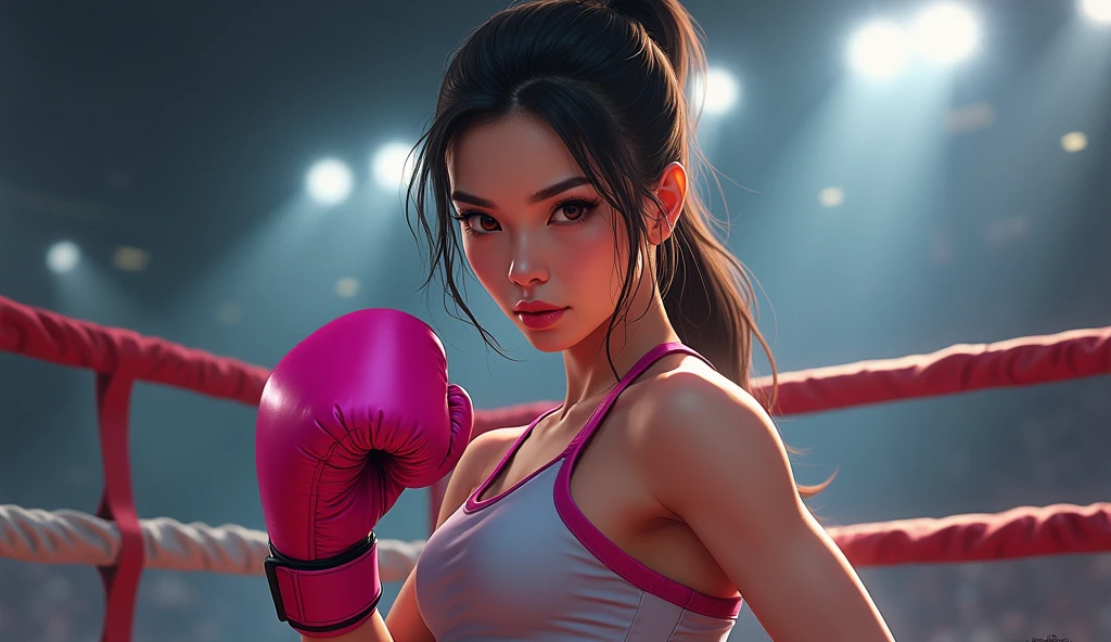 (steams:1.1),(Wet:1.1),(Trembling:1.1),(Sweat:1.1),Focused Breast,Pubic Area Showing,(teens girl,boxing),boxer,(4K), (RAW photo: 1.2), (Realism: 1.4), (masutepiece: 1.3), (exquisite detailing: 1.2), Delicate and beautiful details, (eye detailed), (Facial detailed), (Highest quality:1.4), (Hyper-Resolution: 1.2), (very detailed illustration),