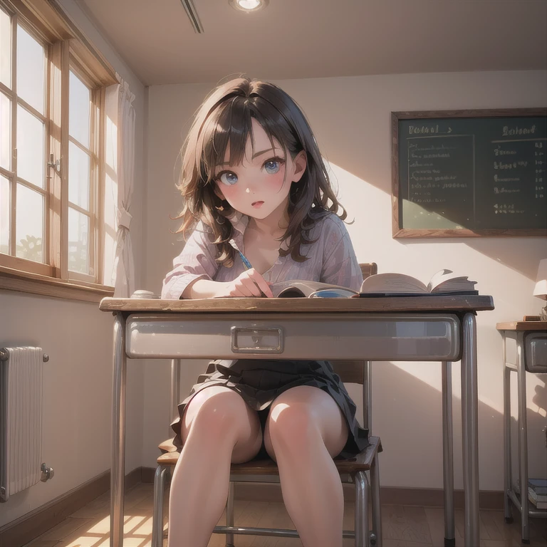 Under desk 1