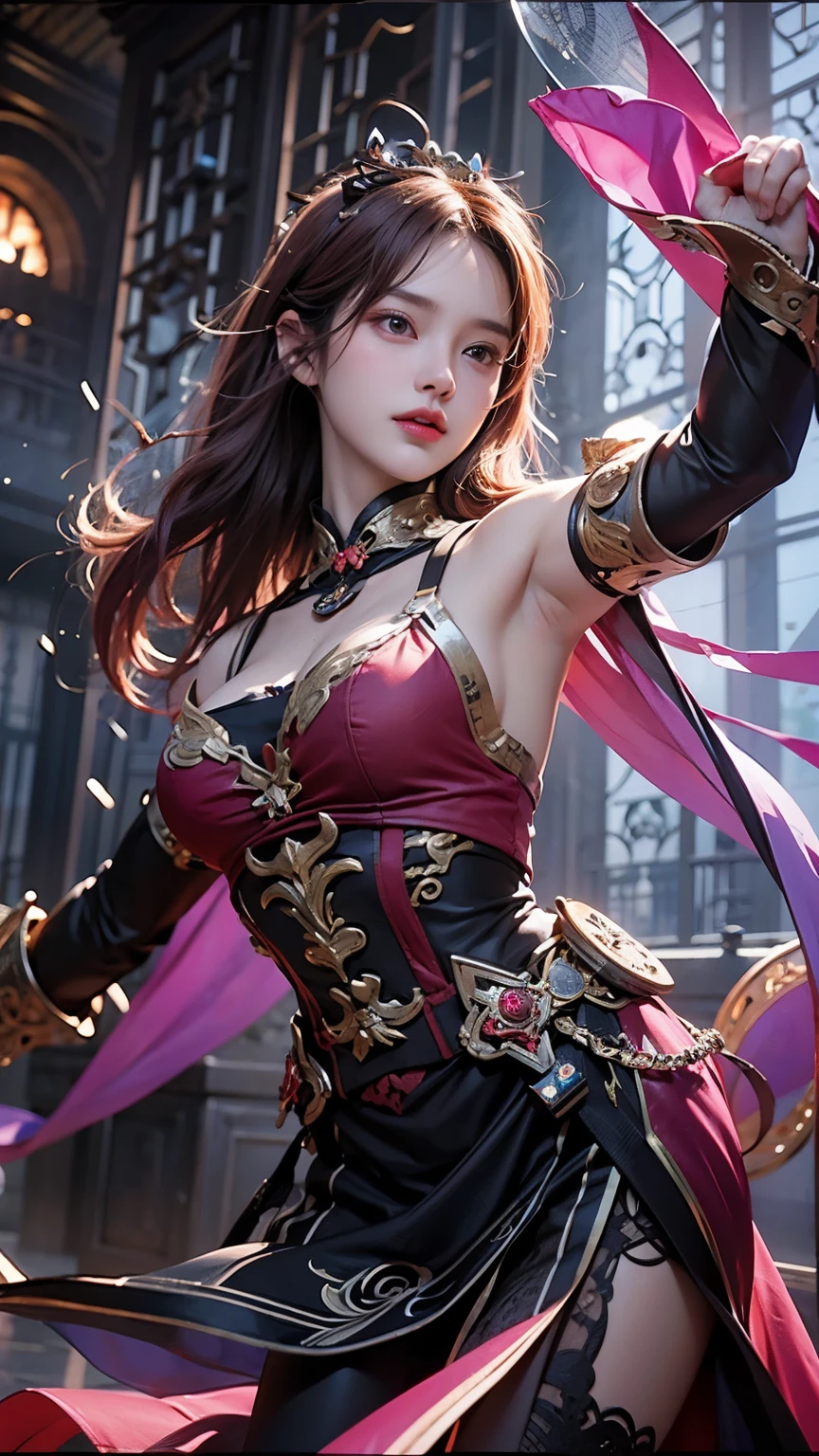 close up of a girl or woman (K-Pop idol), detailed hair , big booobs , shadowbringers cinematic, 4 k detail fantasy, a beautiful fantasy empress, game cg, xianxia fantasy, xianxia hero, 2. 5 d cgi anime fantasy artwork, cinematic goddess close shot, ruan jia and artgerm, wow 4 k detail fantasy, hyper-detailed fantasy character, high definition, hyper- detailed,perfect, fantastic, detailed facial and body skin texture, detail vagina (pussy), detail eyes, detailed everything.