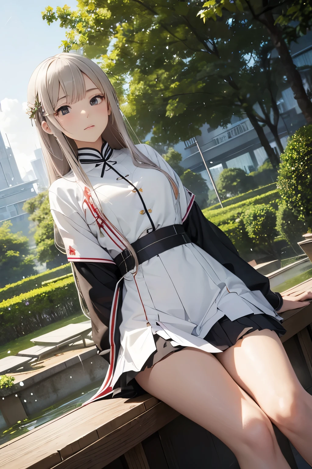(masterpiece, 4K ,Super detailed:1.2), (anime:1), (Perfect quality), The whole body is shown, View Viewer, Traveling Swordswoman, Muscular and ultra violent, Powerfully々And, RPG concept art character